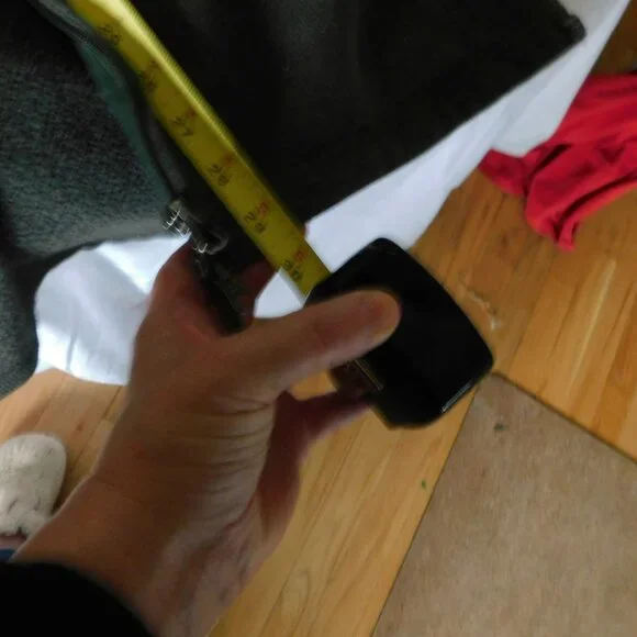 L.L. Bean Black Olive Long Sweater fleece zipper hoodie Petite XL - Picture 7 of 13